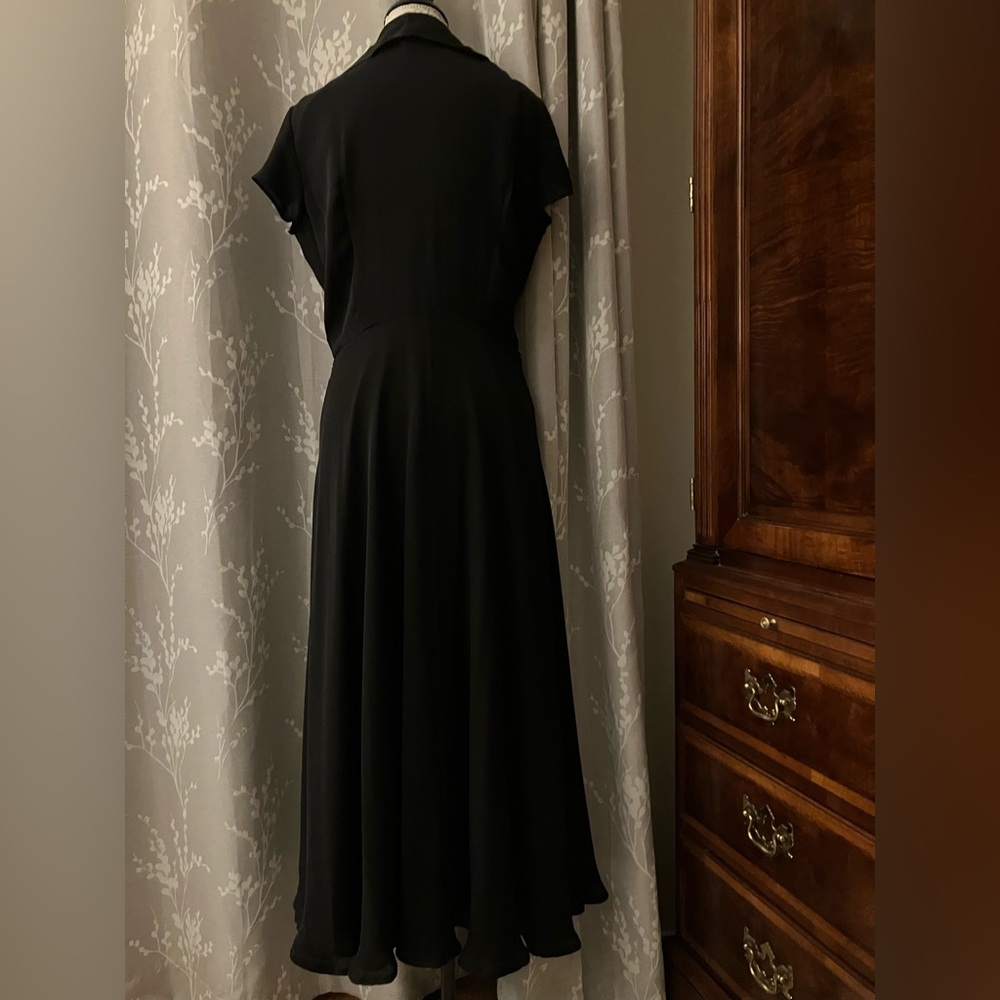 Ralph Lauren Silk Crepe Dress - Picture 8 of 8